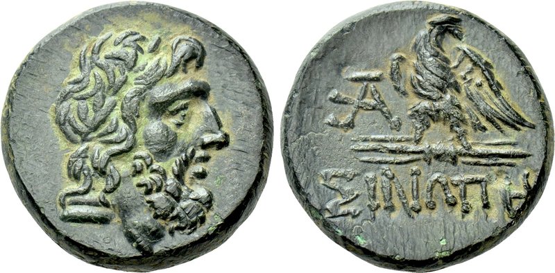 PAPHLAGONIA. Sinope. Ae (Circa 95-90 or 80-70 BC). Struck under Mithradates VI E...