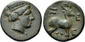 TROAS. Zeleia. Ae (4th century BC).