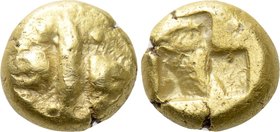 MYSIA. Kyzikos. EL 1/12 Stater (Circa 600-550 BC).