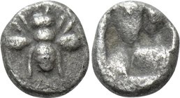 IONIA. Ephesos. Tetartemorion (Circa 550 BC).