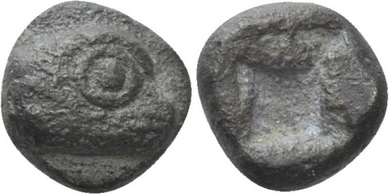 IONIA. Phokaia. Obol (6th century BC). 

Obv: Head of seal right.
Rev: Quadri...