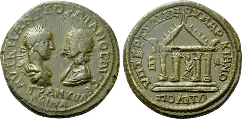 MOESIA INFERIOR. Marcianopolis. Gordian III, with Tranquillina (238-244). Ae. 
...