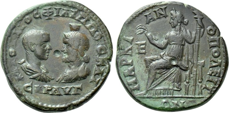THRACE. Mesembria. Philip II, with Serapis (247-249). Ae. 

Obv: Μ ΙΟVΛΙΟC ΦΙΛ...