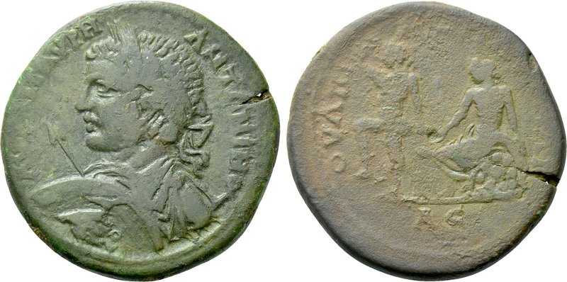 THRACE. Pautalia. Caracalla (197-217). Ae.

Obv: AVT K M AVPH ANTΩNINOC.
Laur...