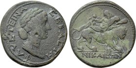 BITHYNIA. Nicaea. Faustina II (Augusta, 147-175). Ae.