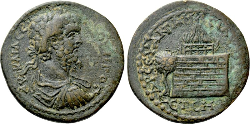 PONTUS. Amasea. Septimius Severus (193-211). Ae. Dated CY 209 (206/7). 

Obv: ...