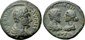MYSIA. Parium. Marcus Aurelius with Faustina II (161-180). Ae.