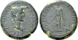 MYSIA. Pergamon. Augustus (27 BC-AD 14). Ae. A. Furius, gymnasiarch.