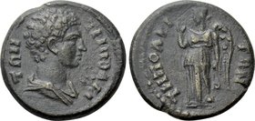 LYDIA. Tripolis. Pseudo-autonomous. Time of the Antonines (138-192). Ae.