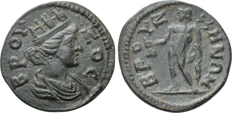 PHRYGIA. Bruzus. Pseudo-autonomous (Circa 2nd-3rd centuries). Ae. 

Obv: BΡΟVΖ...