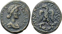 CILICIA. Anazarbus. Plautilla (Augusta, 202-205). Ae. Dated CY 221 (202/3).