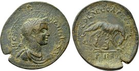 JUDAEA. Aelia Capitolina (Jerusalem). Elagabalus (218-222). Ae.