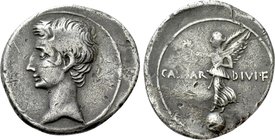 OCTAVIAN (31-30 BC). Denarius. Uncertain Italian mint, possibly Rome.