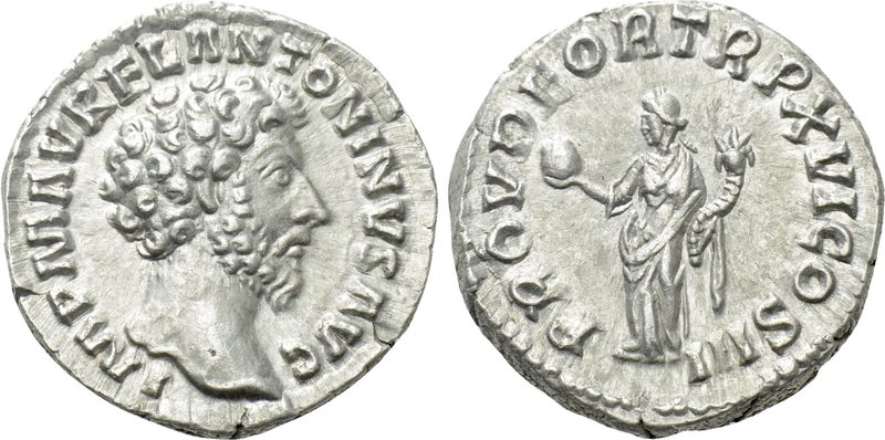 MARCUS AURELIUS (161-180). Denarius. Rome. 

Obv: IMP M AVREL ANTONINVS AVG. ...