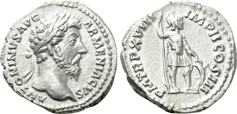 MARCUS AURELIUS (161-180). Denarius. Rome. 

Obv: ANTONINVS AVG ARMENIACVS. 
...