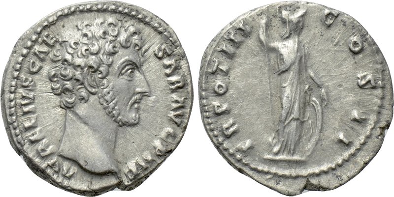 MARCUS AURELIUS (Caesar, 139-161). Denarius. Rome. 

Obv: AVRELIVS CAESAR AVG ...