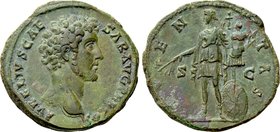 MARCUS AURELIUS (Caesar, 139-161). Sestertius.