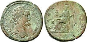 SEPTIMIUS SEVERUS (193-211). Sestertius. Rome.
