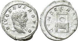 DIVUS SEPTIMIUS SEVERUS (Died 211). Denarius. Rome.