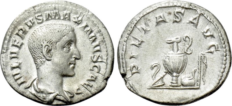 MAXIMUS (Caesar, 235/6-238). Denarius. Rome. 

Obv: IVL VERVS MAXIMVS CAES. 
...