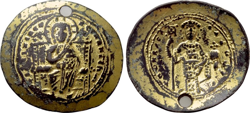 CONSTANTINE X DUCAS (1059-1067). Fourrée Histamenon. Imitating Constantinople. ...