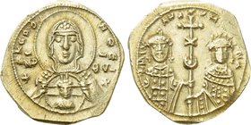 MICHAEL VII DUCAS with MARIA (1071-1078). GOLD Tetarteron Nomisma. Constantinople.