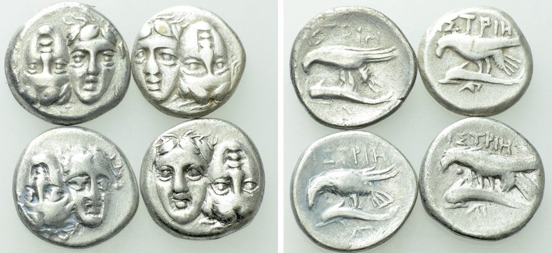 4 Drachms of Istros.

Obv: .
Rev: .

.

Condition: See picture.

Weight...