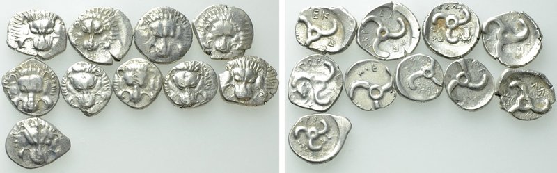 10 Tetrobols of the Lycian Dynasts. 

Obv: .
Rev: .

. 

Condition: See p...