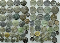 35 Greek Coins.