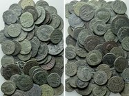 Circa 74 Roman Coins.
