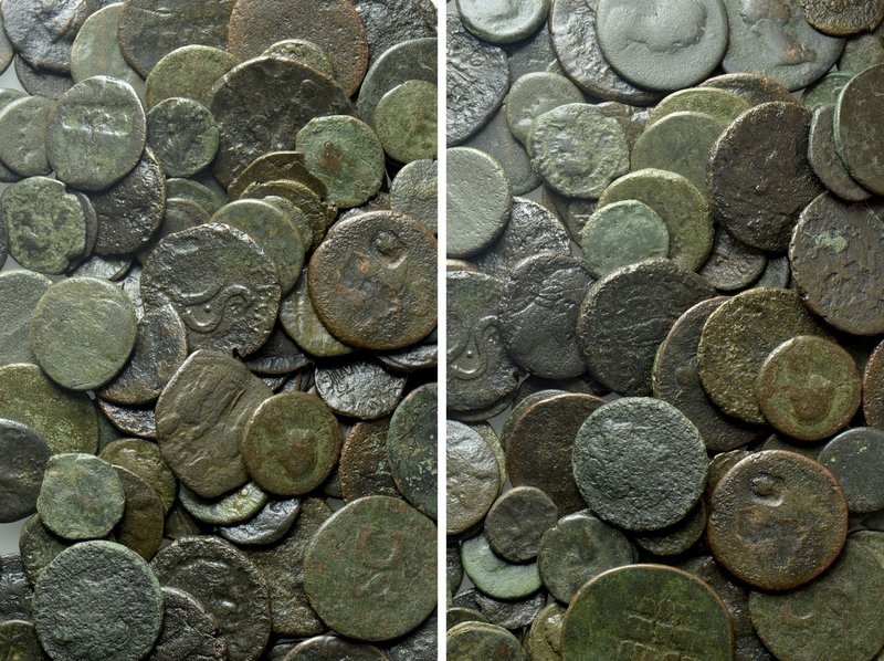 Circa 118 Ancient Coins. 

Obv: .
Rev: .

. 

Condition: See picture.

...