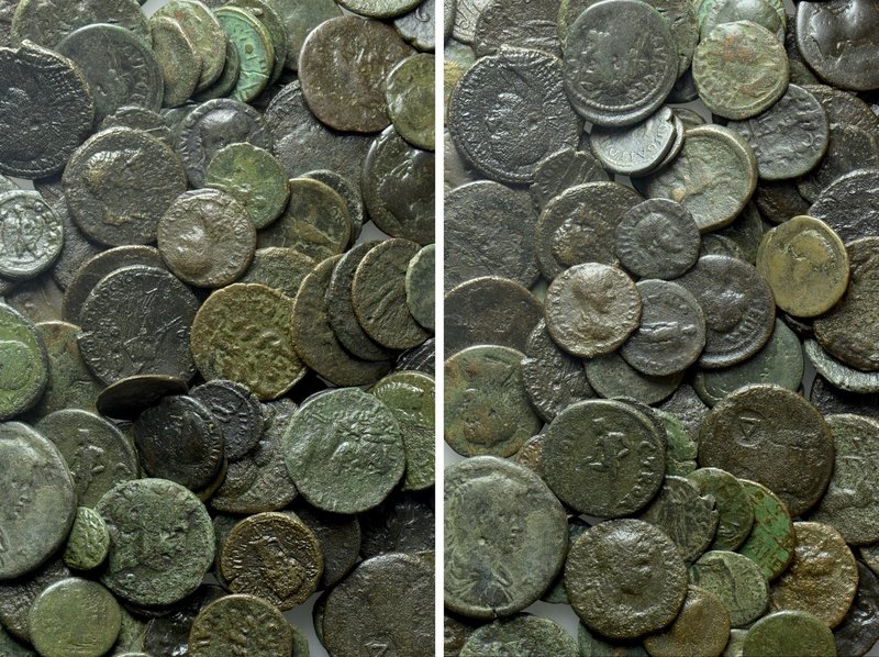 Circa 120 Roman Provincial Coins. 

Obv: .
Rev: .

. 

Condition: See pic...