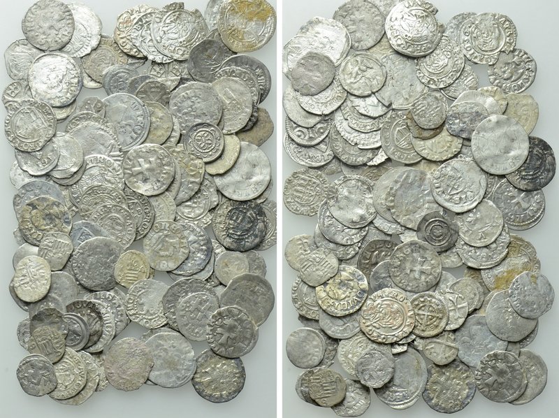 Circa 120 Medieval and Modern Coins. 

Obv: .
Rev: .

. 

Condition: See ...