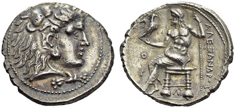 GREECE. Kingdom of Macedon. 
 Alexander III 336-323. Tetradrachm, Limyra. AR. 1...