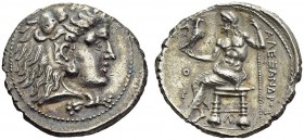 GREECE. Kingdom of Macedon. 
 Alexander III 336-323. Tetradrachm, Limyra. AR. 16.72 g.
 XF+
 Purchased from Numisart, March 1982.