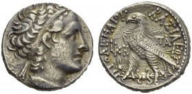 GREECE. Egypt. 
 Ptolemy XII Auletes, 80-51. Tetradrachm, Alexandria. AR. 11.77 g.
 VF