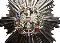 AUSTRIA. 
 IInd Republic, 1945-. Lot of 3 decorations for Services to the Republic of Austria. Grand silver decoration with star (initiated in 1954)....
