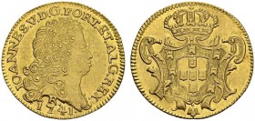 BRASIL. 
 João V, 1706-1750. 6400 Reis 1741 R, Rio de Janeiro. KM 149; Fr. 46. AU. 14.30 g.
 Nice AU