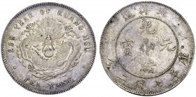 CHINA. Chihli. 
 Kwang-hsü, 1875-1908. Dollar Year 25 (1899), Pei Yang Arsenal. KM 73.1; L&M 454. AR. 26.70 g.
 PCGS AU 55