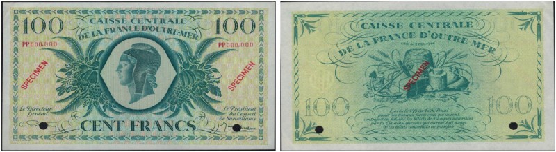 FRANCE / AFRIQUE EQUATORIALE FRANCAISE. 
 Caisse Centrale de la France d'Outre-...