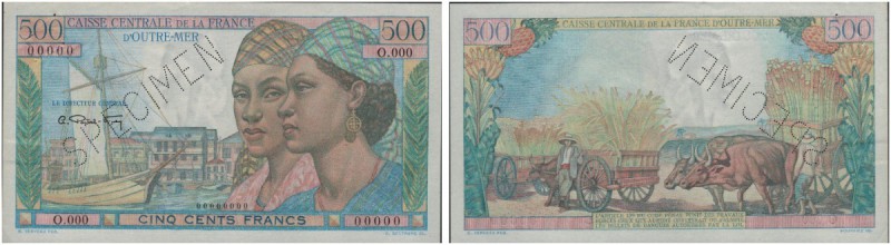 FRANCE / AFRIQUE EQUATORIALE FRANCAISE. 
 Caisse Centrale de la France d'Outre-...