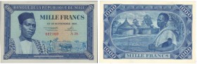 MALI. 
 Banque de la République du Mali. 1000 Francs, 22 septembre 1960. Pick 4.
 UNC