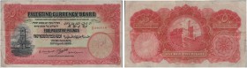 PALESTINE. 
 Palestine Currency Board. 5 Pounds 20th April 1939. Pick 8c. 15.56 g. R
 F-VF pencil marks