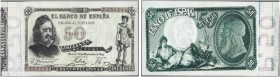 SPAIN. 
 El Banco de España. 50 Pesetas 25 N oviembre 1899. Pick 50. Rare. 
 UNC, light spot on the upper right corner