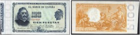 SPAIN. 
 El Banco de España. 100 Pesetas 01 Mayo 1900. Pick 51. Rare.
 XF