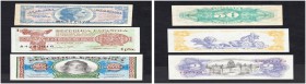 SPAIN. 
 Republica Espanola, Ministerio de Hacienda. Lot of 3 banknotes : 50 centimos, 1 and 2 Pesetas 1937. Total (3). Pick 93 & 94 & 95.
 VF & UNC...