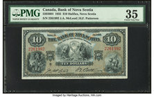 Canada Halifax, NS- Bank of Nova Scotia $10 2.1.1935 Ch.# 550-36-04 PMG Choice Very Fine 35. 

HID09801242017