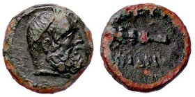 GRECHE - BRUTTIUM - Petelia - Litra - Testa di Ercole a d. /R Clava Mont. 3538; S. Ans. 609 (AE g. 1,18)
qSPL
