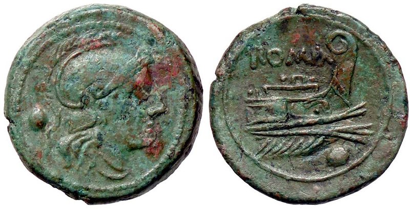 ROMANE REPUBBLICANE - ANONIME - Monete post-semilibrali (215-211 a.C.) - Oncia -...