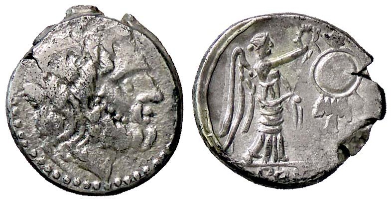ROMANE REPUBBLICANE - ANONIME - Monete senza simboli (dopo 211 a.C.) - Vittoriat...